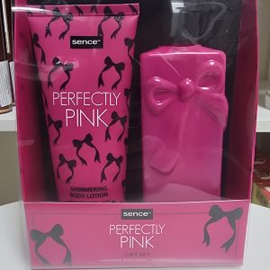 set de baño perfectly pink sence